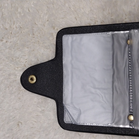 Fashion Business Credit Cards Holder Brown Leather/PVC 24 Card Holder - Picture 2 of 10